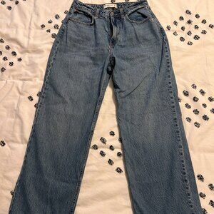 Abercrombie and Fitch Loose high rise jean